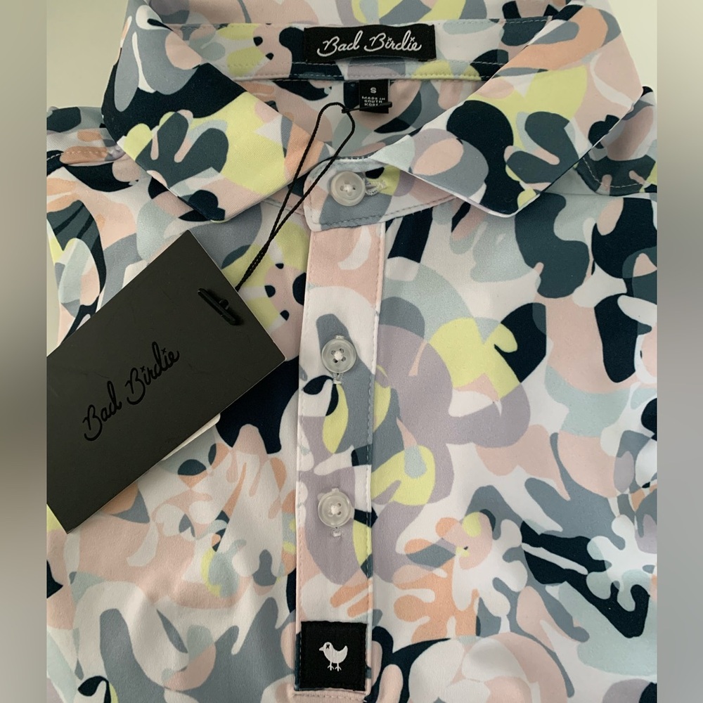 Bad Birdie Core Golf Polo Mens Size M Savannah Swing NWT